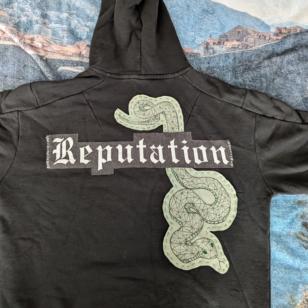 adidas Patchwork Taylor Swift Reputation Sweatshirt Hoodie
